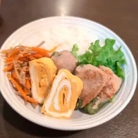 肉ピー置き弁🍱|Rieさん