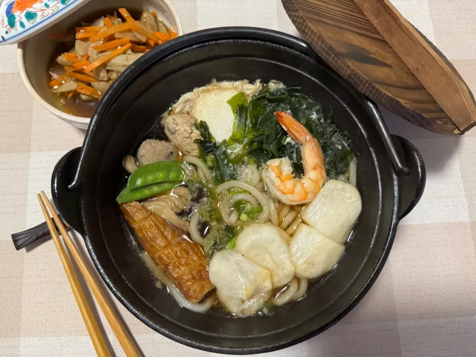 アルモンデ鍋焼きうどん🥢|noeさん