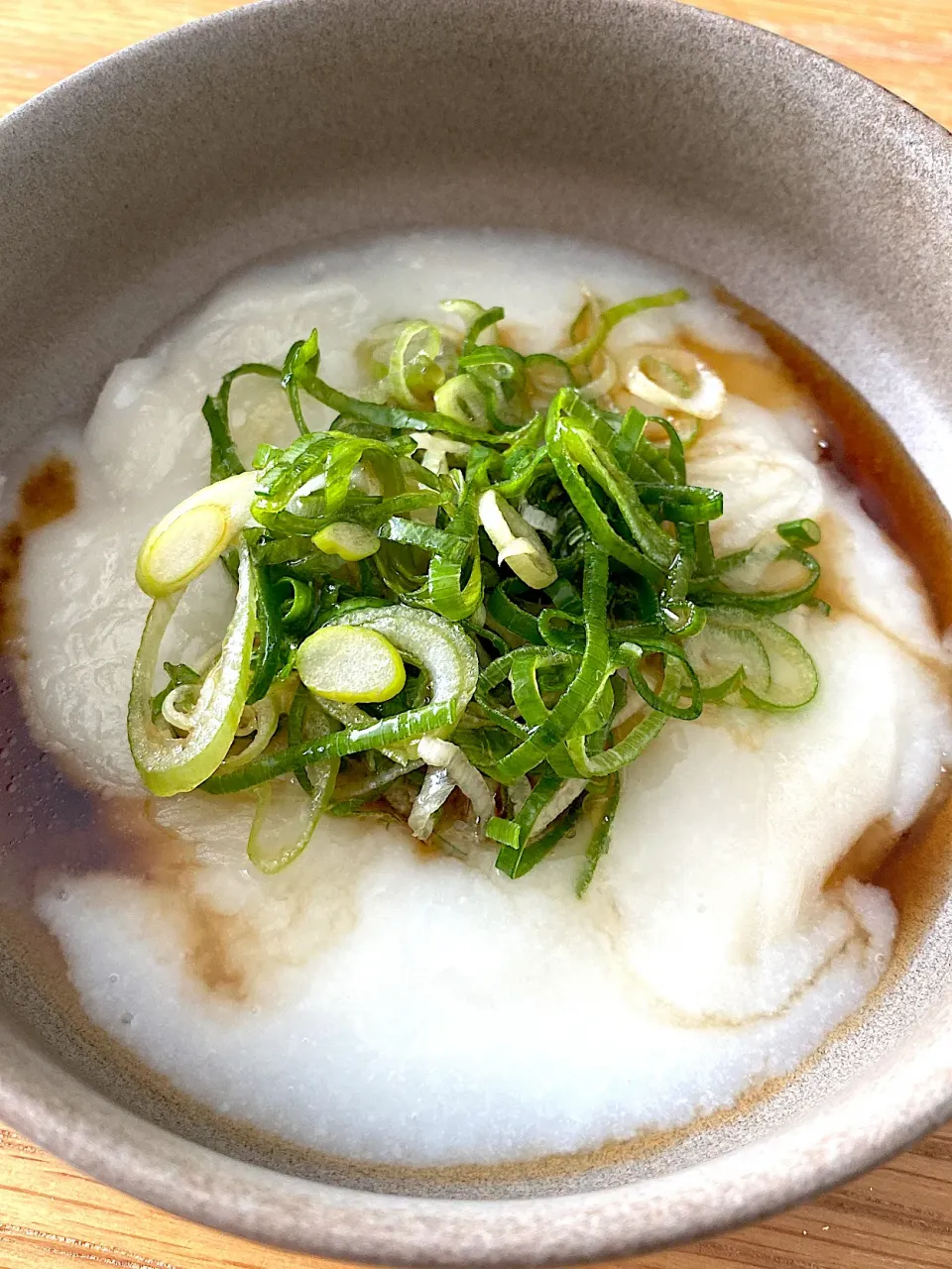 朝餅🥱ごま油香るねぎ添え|ここここのかさん