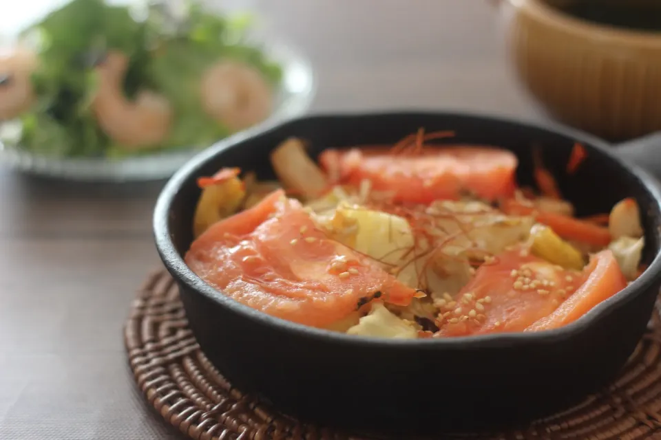 ビーガン🎵トマトチーズタッカルビ風|ちいさなしあわせキッチンさん