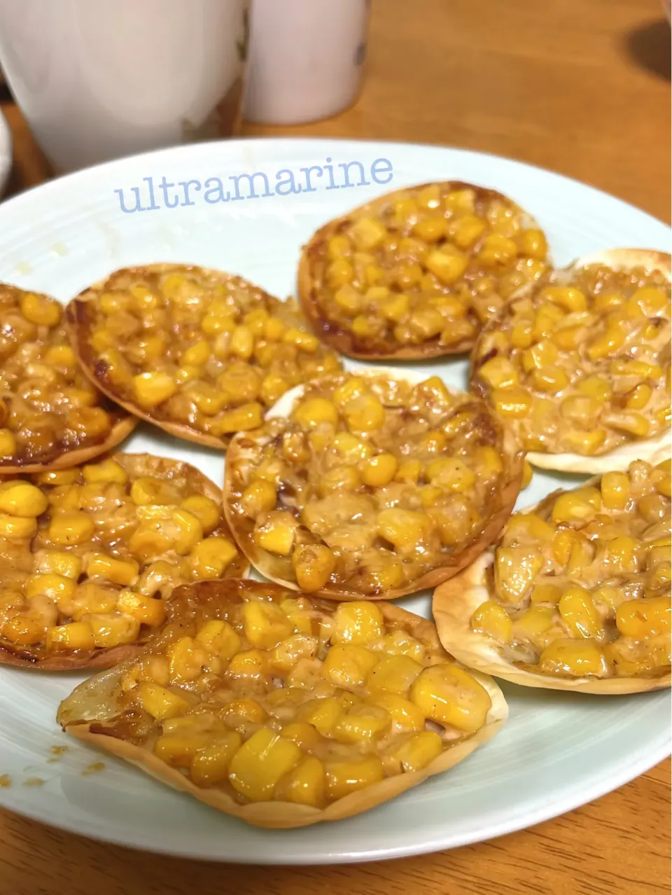 ＊餃子の皮でおつまみピザ♪＊|ultramarineさん
