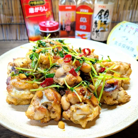 「唐がらし」を使ってみたSnapdishの料理・レシピ写真:🌏『世界の食卓探検隊』🇨🇳中国料理
【辣子鶏】(ラーズージー）