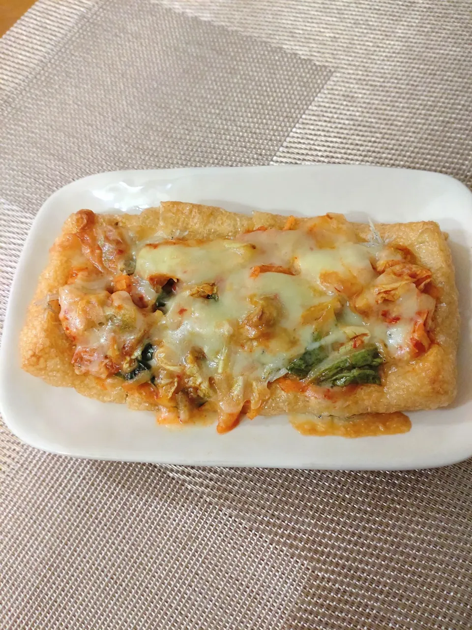 キムチーズあげ焼き|chikakoさん
