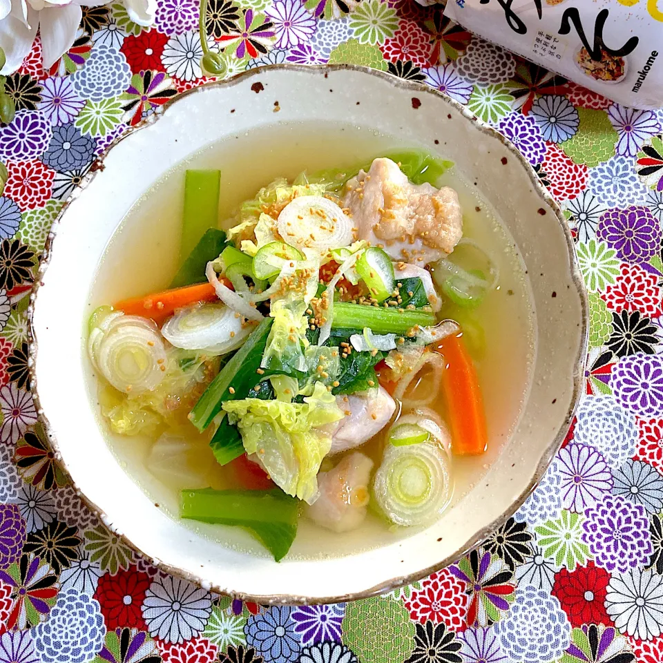 鶏肉と野菜のスープ煮✨|ringonamaさん
