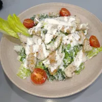 Grilled chicken ceasar salad|Chef Nedさん