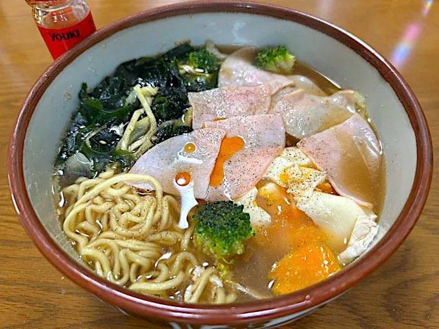マルちゃん正麺🍜、醤油味❗️(^○^)✨|サソリさん