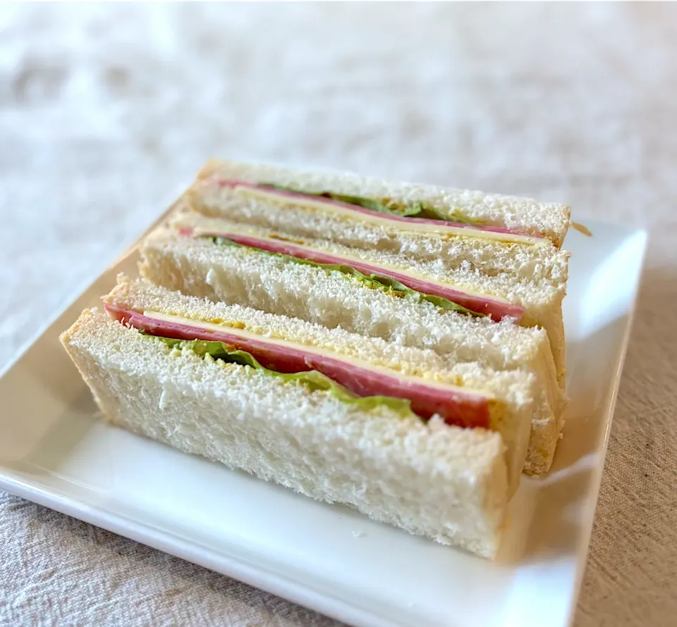 カレーマヨのサンドイッチ|かっちゃん杉さん