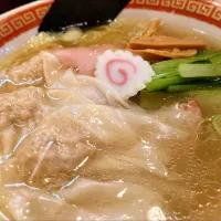 【食べログ百名店 ラーメン
TOKYO 2021~2024 選出店】
【TRY東京ラーメンオブザイヤー
2020-2021新人賞しょう油部門
1位】
麺創庵 砂田 
ワンタン麺 塩 (1,300円)
＋ライス小 (150円)
＠庚申塚4分、巣鴨
(JR板橋駅から徒歩19分) 
25041
〈醤21塩6噌󠄀5タ2昆3出1F3冷0〉