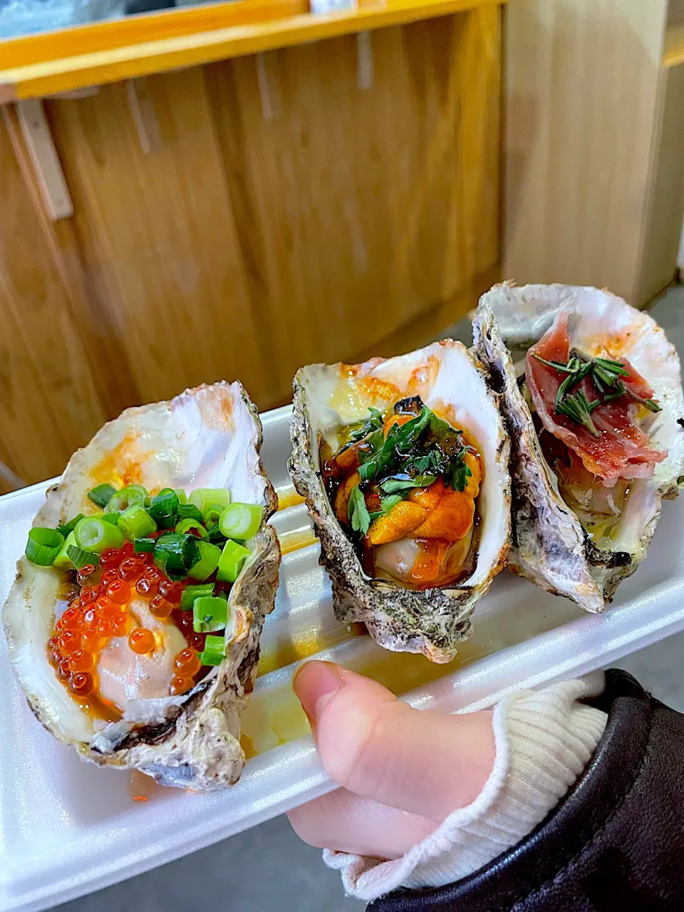 牡蠣の三種盛り|miki☀︎さん