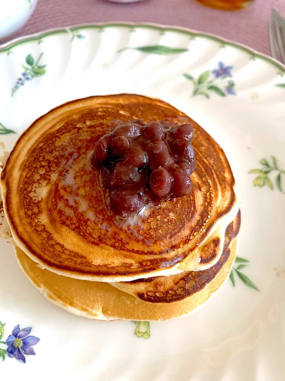 あんこのせパンケーキ🥞🫘|keitanさん