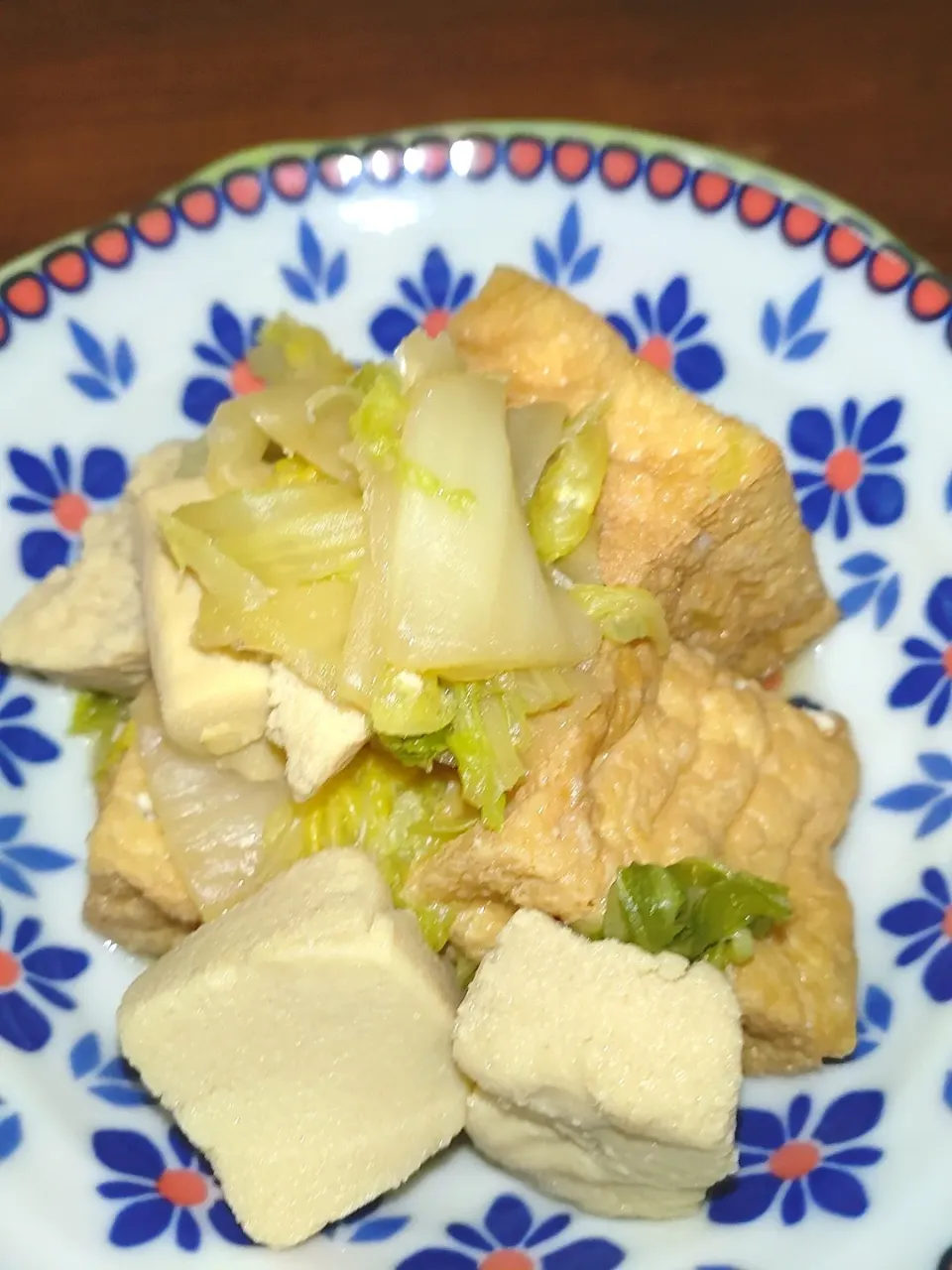 厚揚げと白菜の煮物|かめちゃんさん