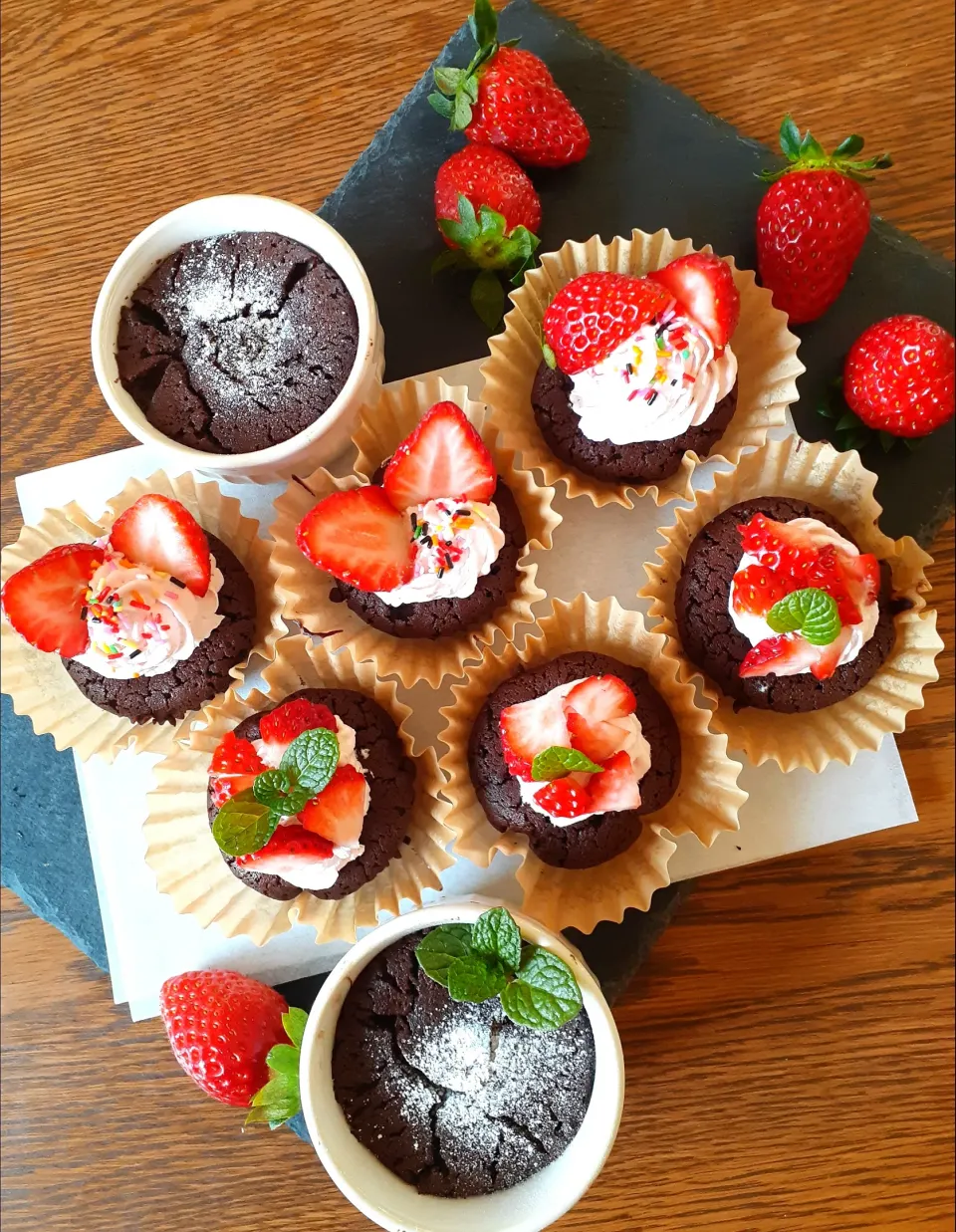 手作りバレンタイン💝ガトーショコラ🍓|fumfumさん