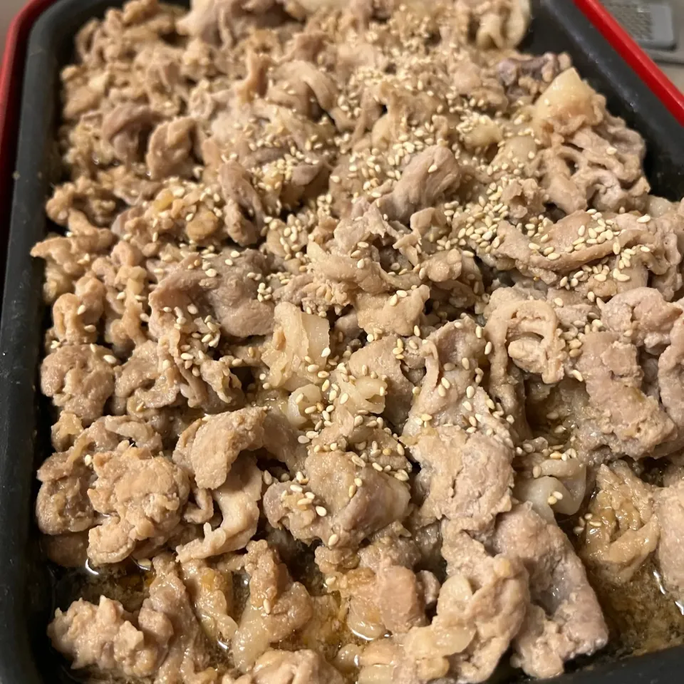 豚こまの生姜焼き|sanaeさん