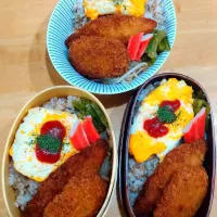 白身魚のフライ&コロッケ弁当|NOZUさん