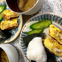 ぬか漬けお味噌汁の最高朝ごはん| mikaさん