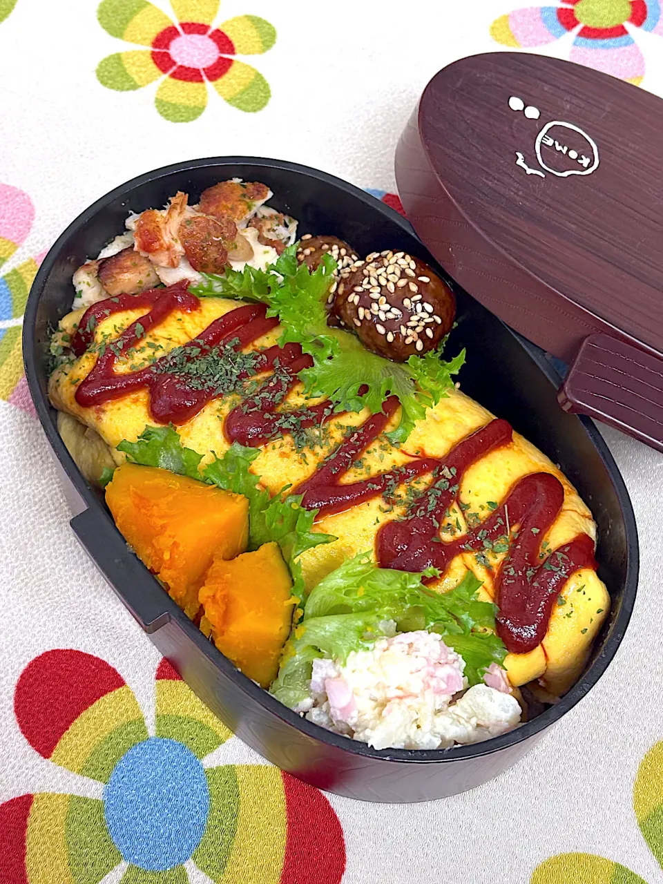 オムライス弁当|Chiharϋnさん