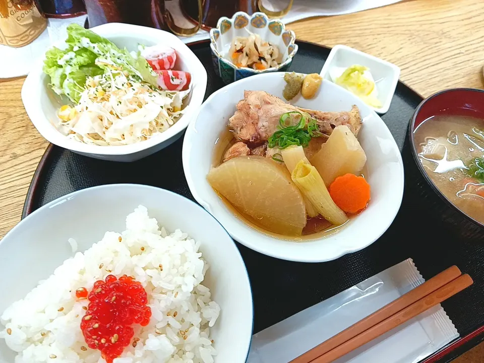 平日ランチ【鶏大根】|喫茶店TOPさん