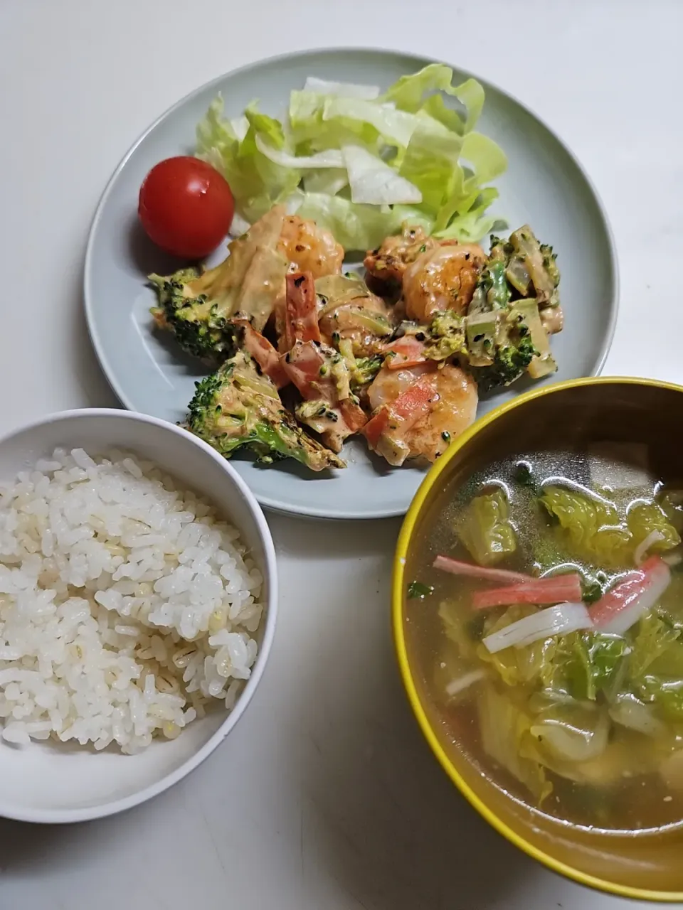 ☆夕飯☆えびまよ|ｼｮｺﾗさん