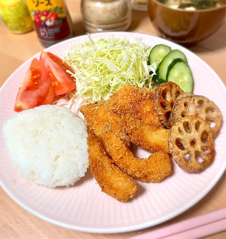 揚げ物ワンプレート|まっふぃーさん