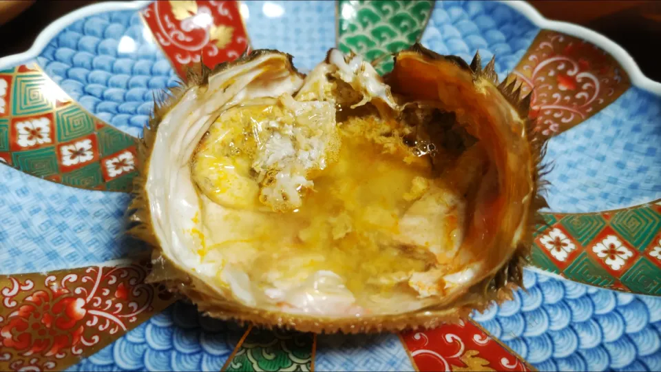 ズワイガニの味噌で日本酒|kamekameさん