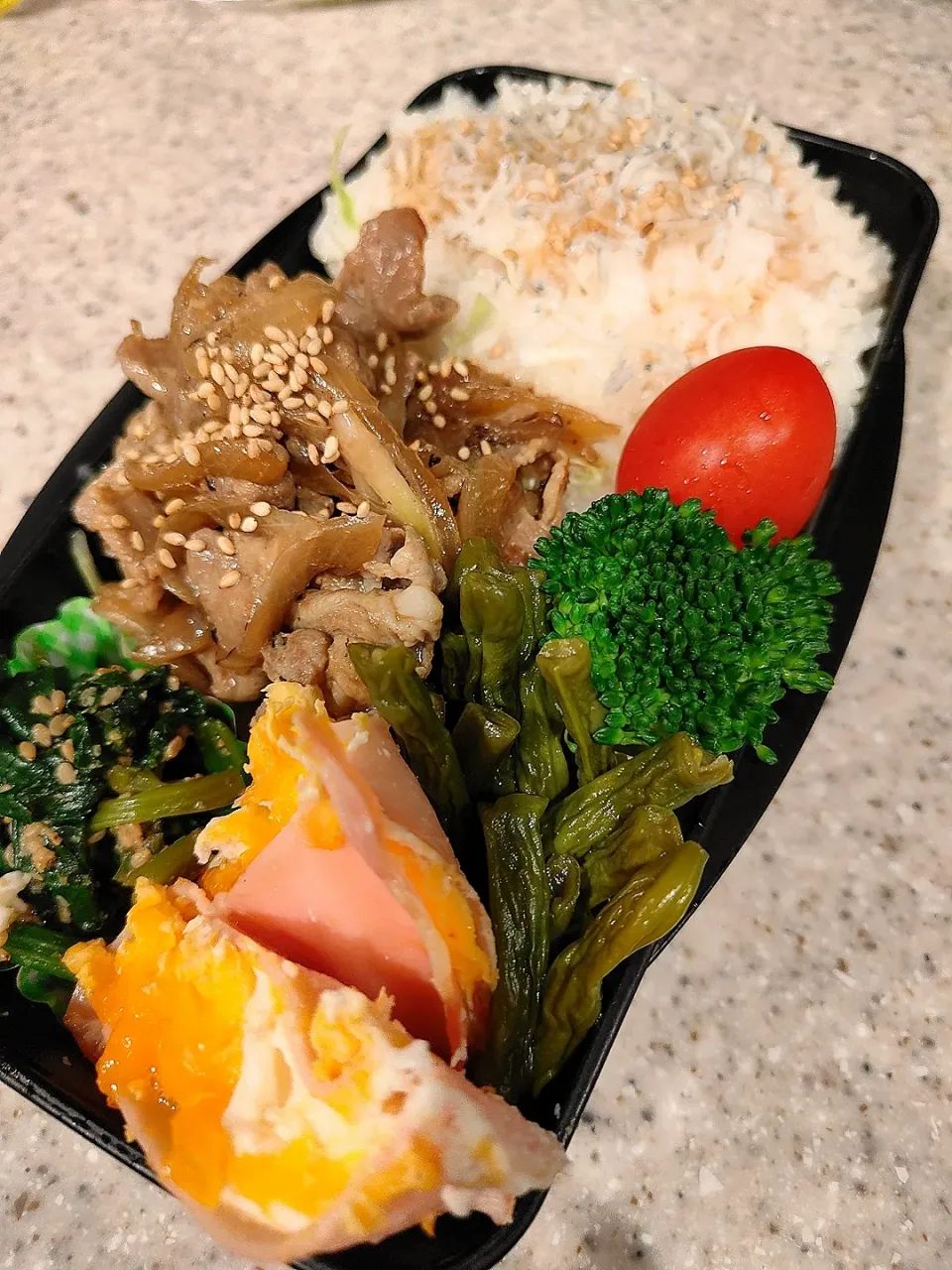 生姜焼き弁当|ようちゃんさん