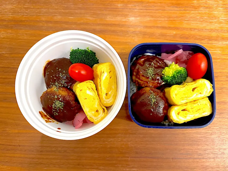 ハンバーグ弁当|みたらしさん