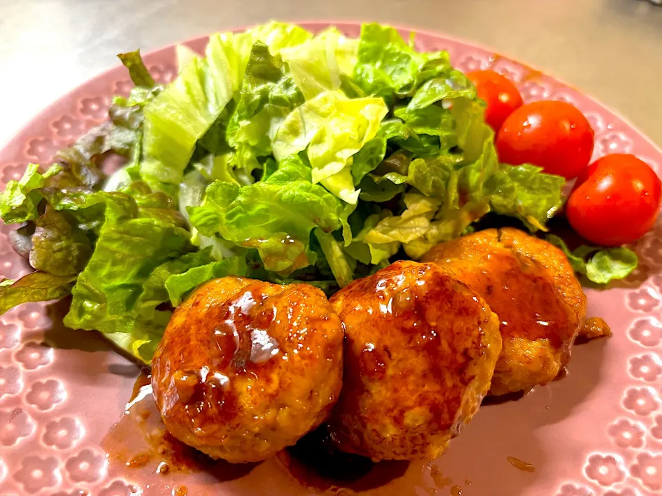 鶏つくね照り焼き|Hiropanさん