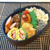 今日の高校男子弁当(2/13)| ミカリンさん