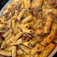 Cajun pasta with Italian ground turkey and sun dried tomatoes|Tawanjaさん