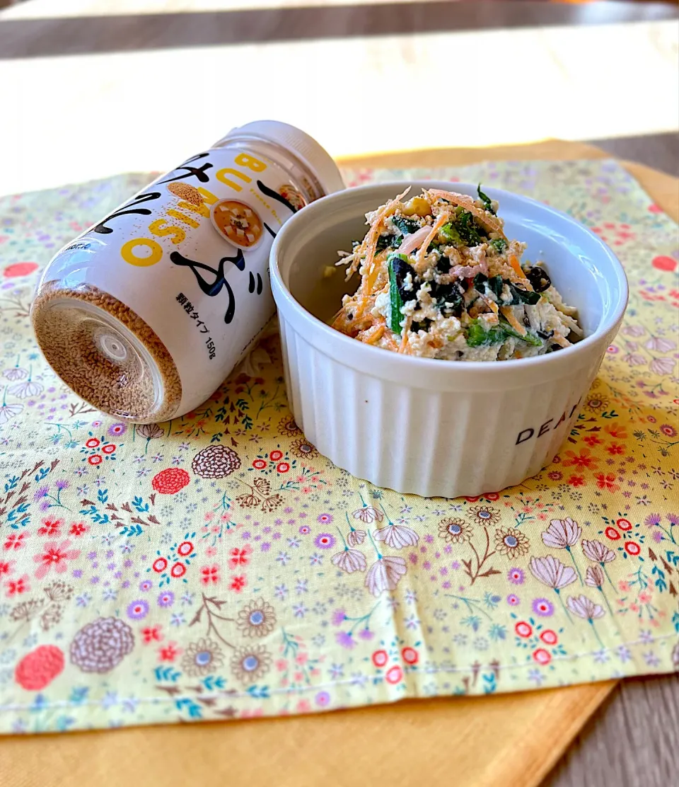 つぶみそで白和え|リンリンさん