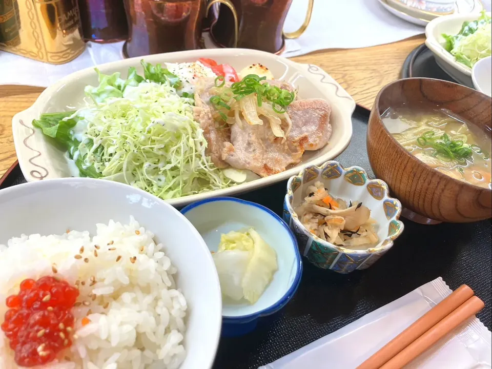 平日ランチ【生姜焼き】|喫茶店TOPさん