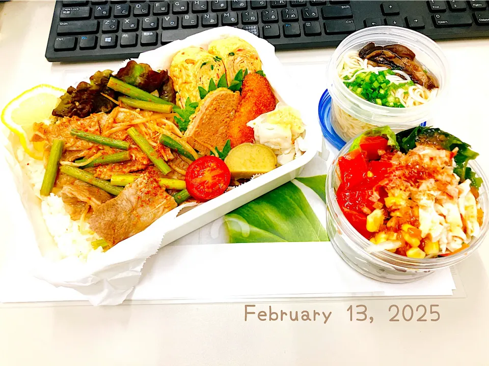 やきにく弁当(  •̀∀•́ )ჱ̒|Tsuu_chan‪ ·͜·♡‬さん