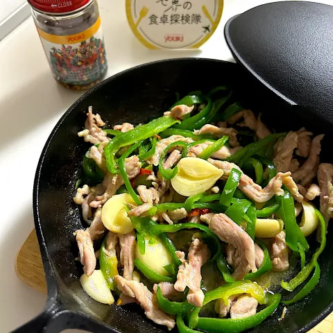 「ナンプリックナンプラー」を使ってみたSnapdishの料理・レシピ写真:オハナシマンさんの料理 ししとうと砂肝ニンニクのナンプリックナンプラーバター焼きのせせらーによるせせおのためのせせピー😂