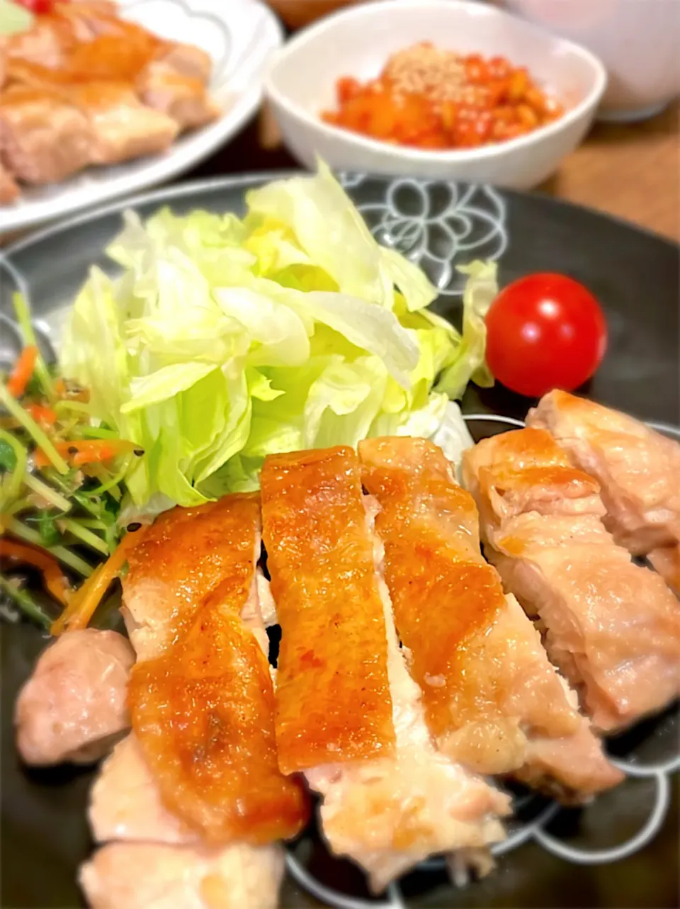 チキンステーキ(玉ねぎ麹ソース)|na.mekoooさん