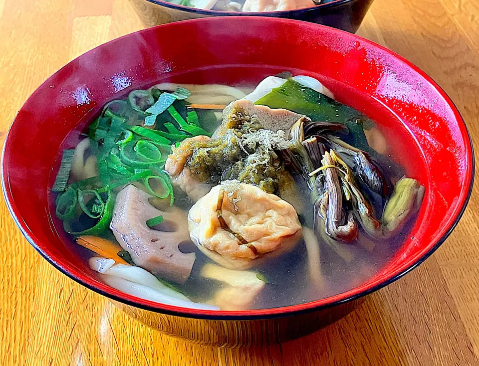 煮物のっけうどん|akopeko ◡̈⋆さん