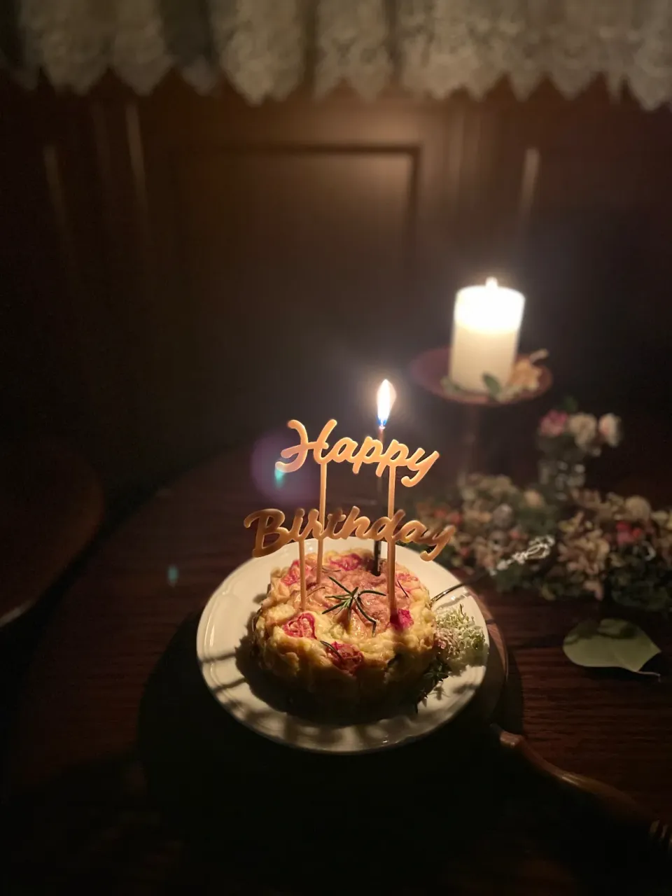 バースデーケーキ風皮無しキッシュ|m’chinさん