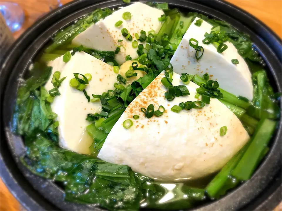 おぼろ豆腐の出汁煮|じゅんさんさん