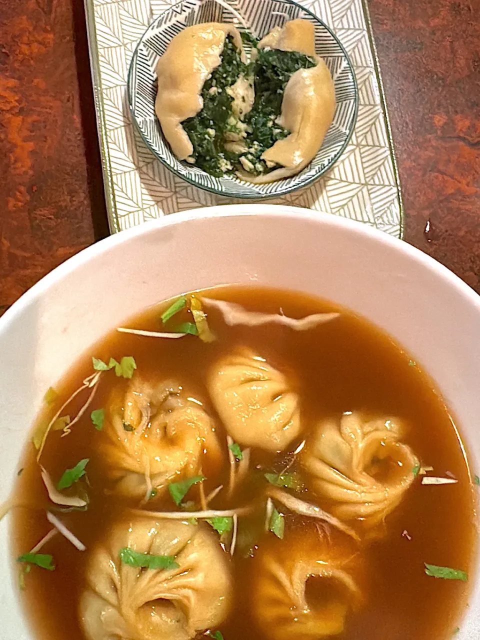 SPINACH MOMO SOUP|LNAさん