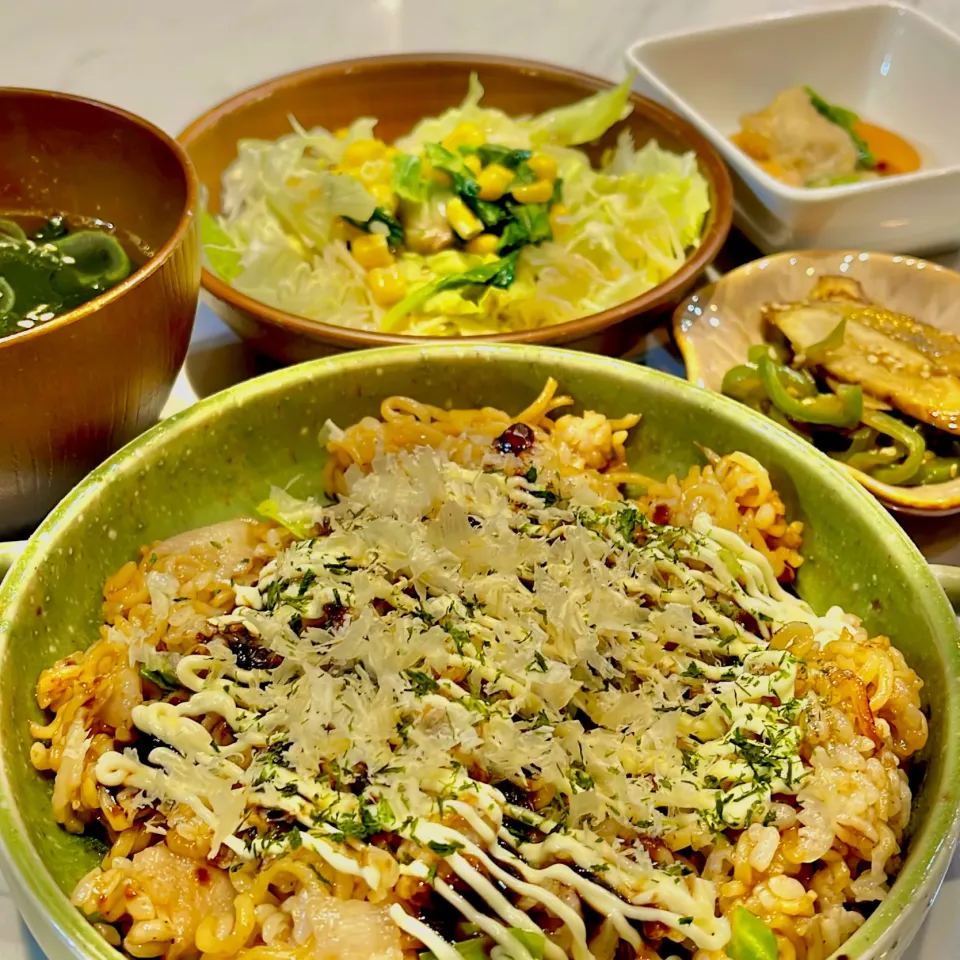 そば飯。他。|ぎんさん