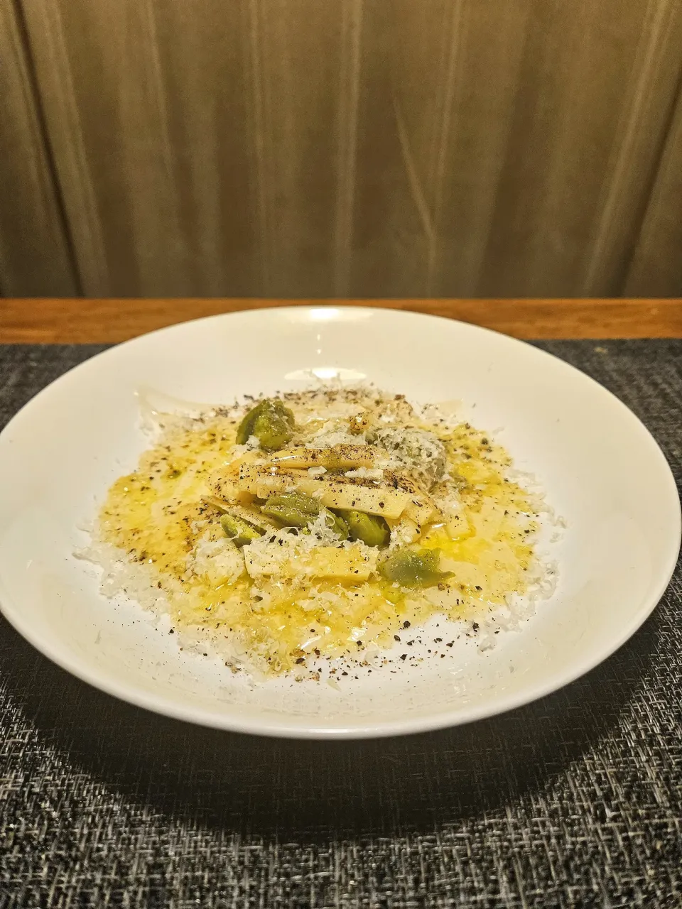 空豆とペコリーノのおつまみ|野津政人さん