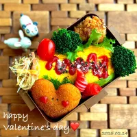 Valentine弁当💝|KASUMIさん