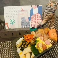 20250214🍱今日の旦那さん弁当🍱|akiyo22さん