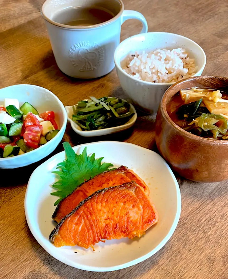 朝ごはん|na.mekoooさん