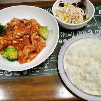 鶏肉と大豆のトマト煮|ちくわさん