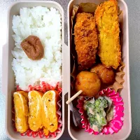 かぼちゃコロッケ弁当|あおのりさん