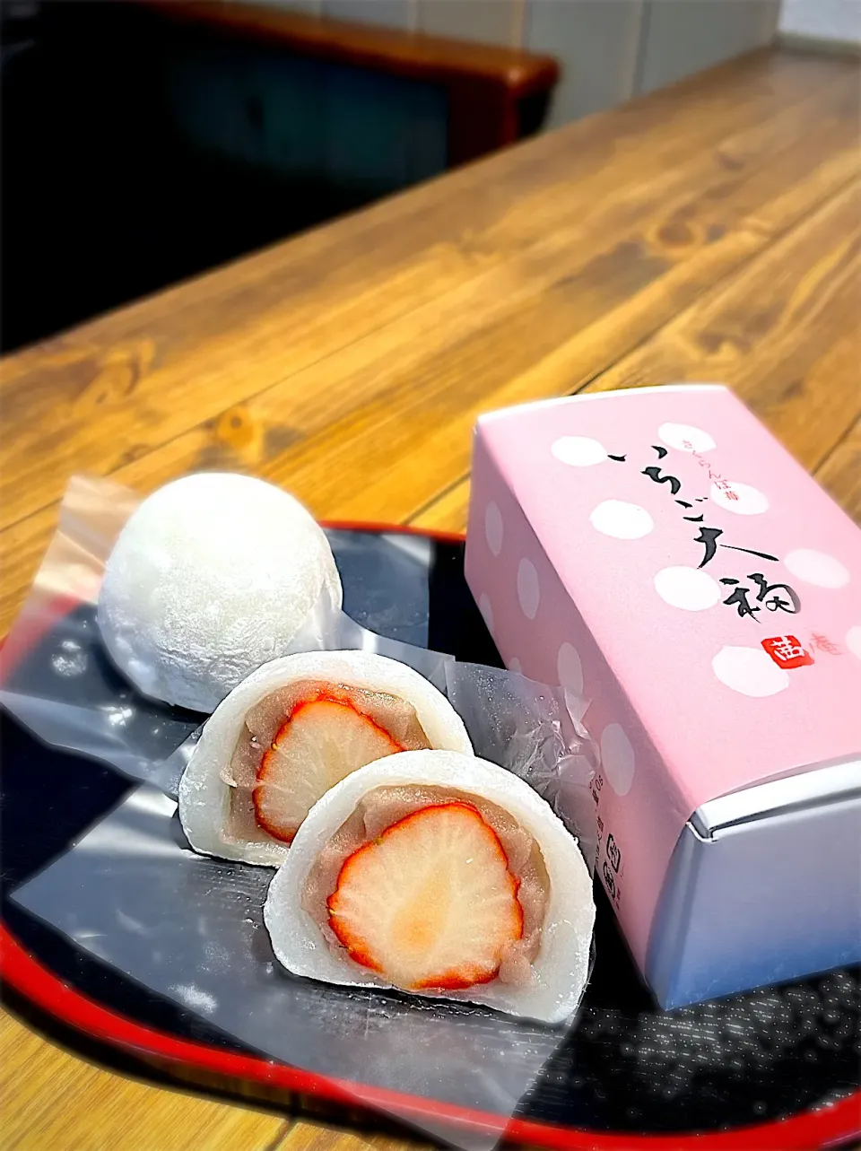 徳島県産さくらんぼ苺を包んだ苺大福🍓|maSami＊さん