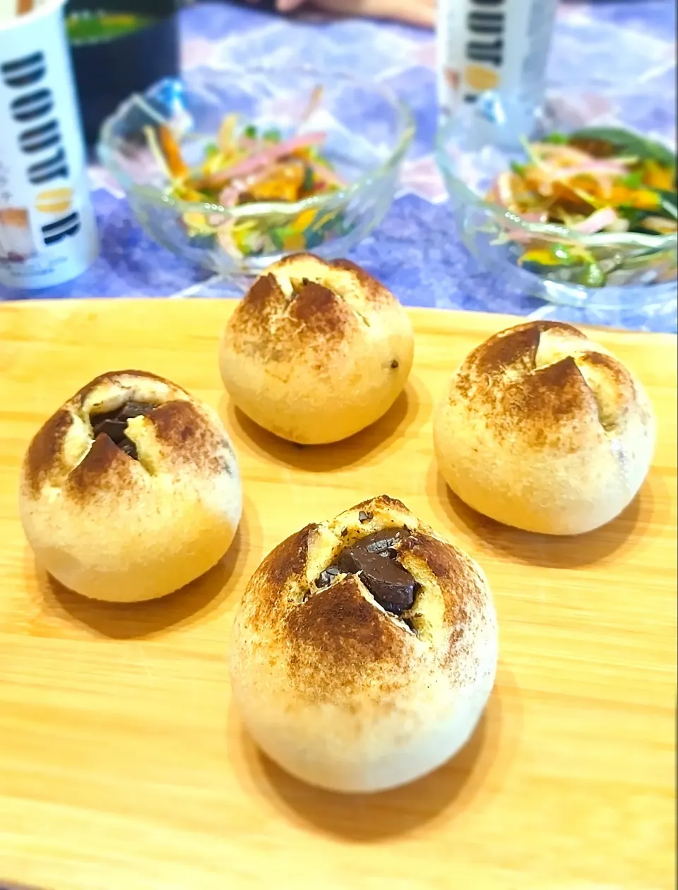 まぁさんのごろっとチョコレートパン|みったんさん
