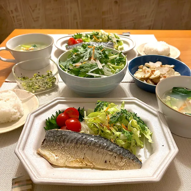 Snapdishの料理・レシピ写真:FitDishさんの焼きさばのハーブマリネで晩ごはん｜続報 第三弾！【SDユーザーさんが絶賛体験中】あなたにぴったりのおかずをお届け「FitDish」のココが好き！