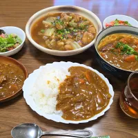 カレーライス・白菜と鶏肉のトロトロ煮・カレーラーメン|chiyukiさん