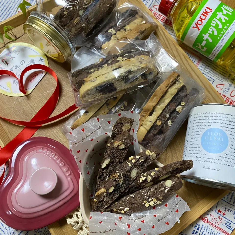 YOUKIに恋するバレンタイン❤️ ビスコッティでHappy Valentine💘|sakurakoさん